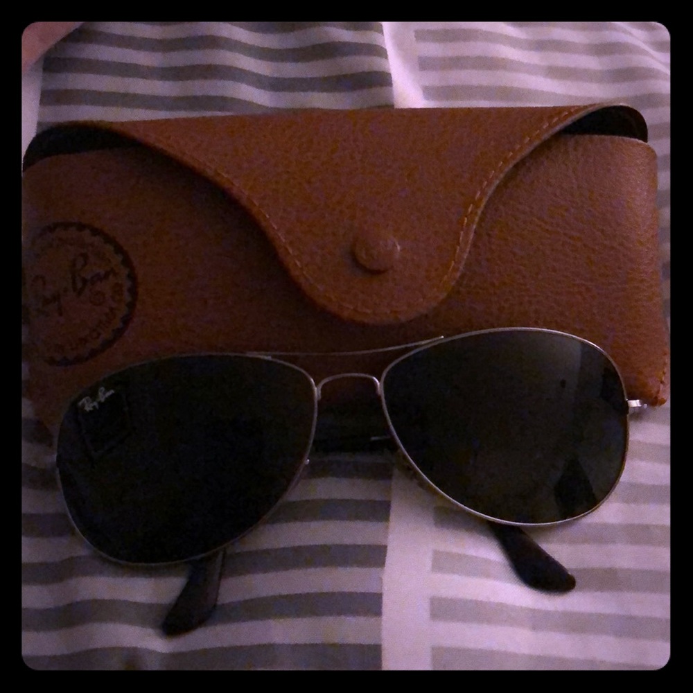Ray bans with case